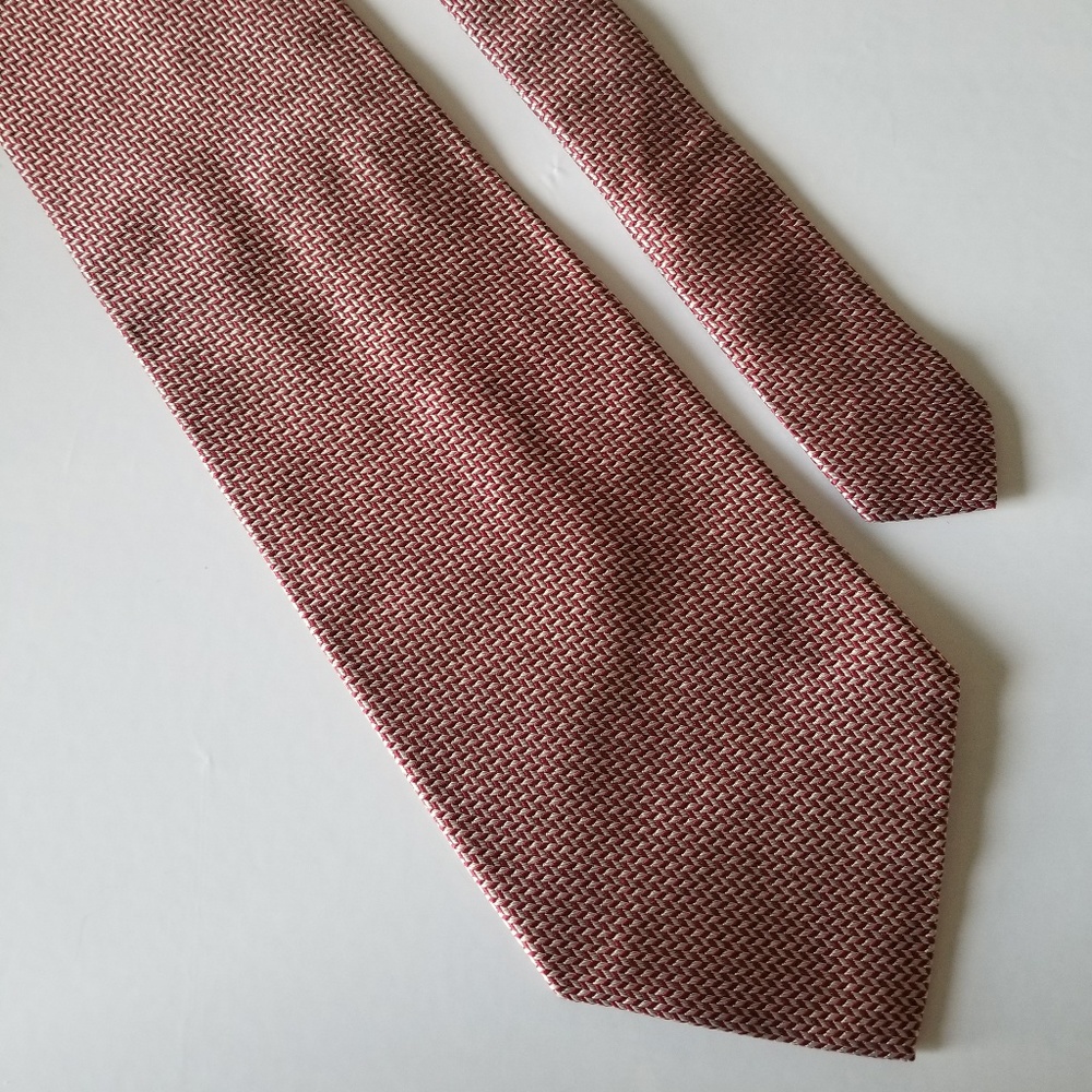 Ralph Lauren Men's Red Abstract Tie